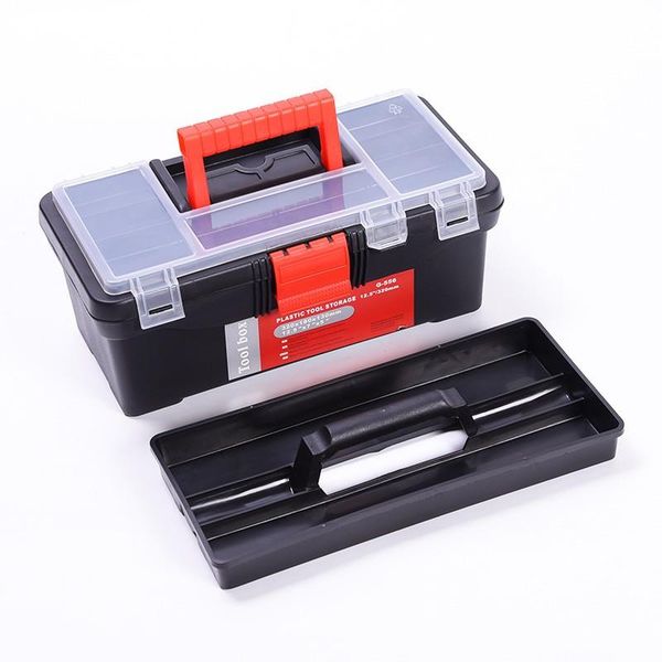 tool organizers large capacity portable plastic hardware toolbox household storage box anti-fall tackle case
tool organizers large capacity portable plastic hardware toolbox household storage box anti-fall tackle case