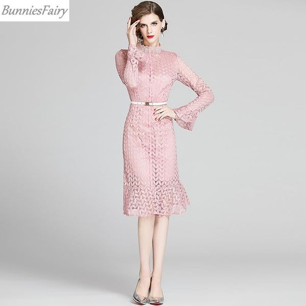 casual dresses bunniesfairy 2021 spring celebrity elegant sweet gentle pink lace mermaid long flare sleeve dress for office ol work wear, Black;gray
casual dresses bunniesfairy 2021 spring celebrity elegant sweet gentle pink lace mermaid long flare sleeve dress for office ol work wear, Black;gray
