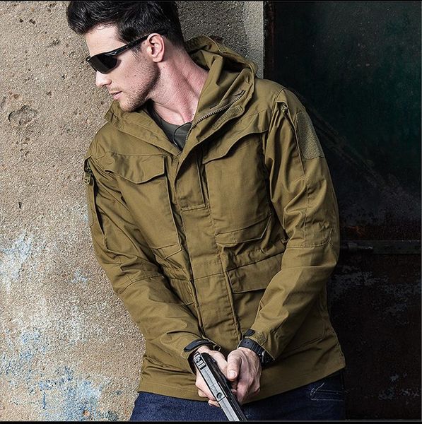 men's jackets army clothes tactical windbreaker men waterproof flight pilot coat hoodie military field jacket, Black;brown
men's jackets army clothes tactical windbreaker men waterproof flight pilot coat hoodie military field jacket, Black;brown
