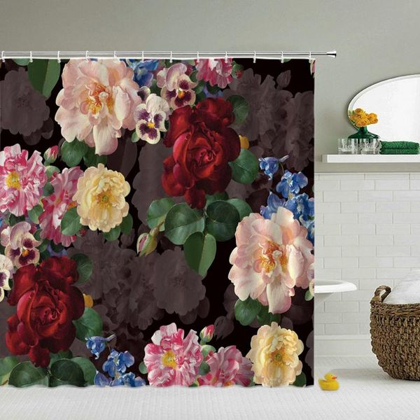 shower curtains waterproof european flowers 3d bathroom with hooks printing decoration 180*240cm washable bath screen
shower curtains waterproof european flowers 3d bathroom with hooks printing decoration 180*240cm washable bath screen