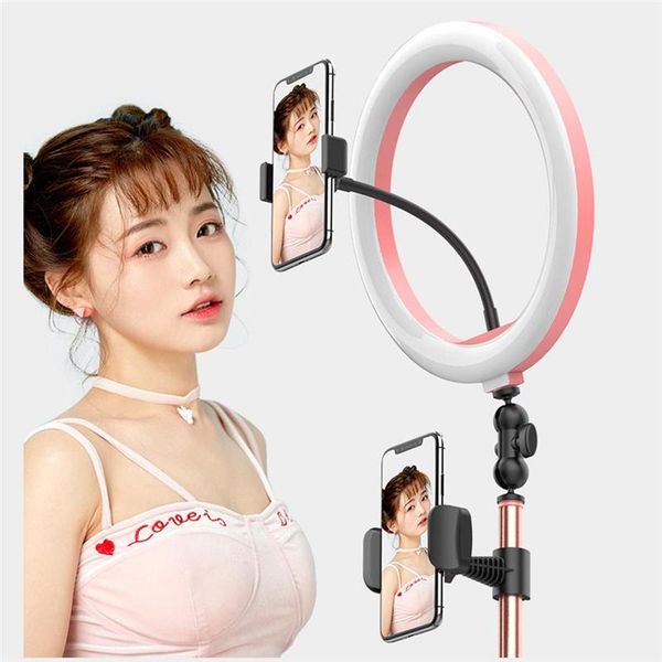10inch large ring light with 210cm tripod dimmable usb selfie lamp led lights for camera phone makeup flash heads
10inch large ring light with 210cm tripod dimmable usb selfie lamp led lights for camera phone makeup flash heads