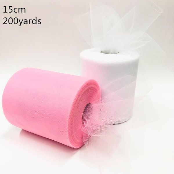 party decoration tulle roll 200 yards organza wedding tutu baby shower 15cm and events engagement decor
party decoration tulle roll 200 yards organza wedding tutu baby shower 15cm and events engagement decor