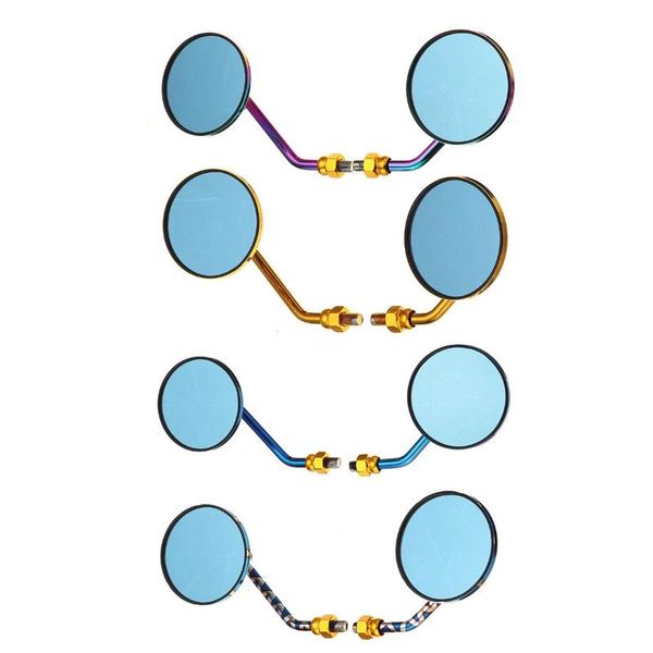 motorcycle mirrors pair side mirror motorbike rearview m10 blue anti-glare lens aluminum for motorcycles e-bike scooter
motorcycle mirrors pair side mirror motorbike rearview m10 blue anti-glare lens aluminum for motorcycles e-bike scooter