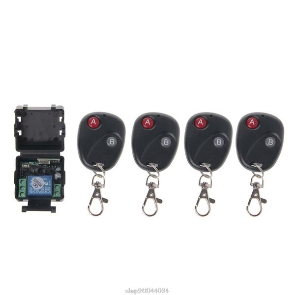 10a 433mhz wireless rf relay remote control switch receiver transmitter kit d30 20 dropship smart home
10a 433mhz wireless rf relay remote control switch receiver transmitter kit d30 20 dropship smart home