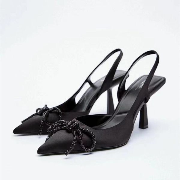 dress shoes 2021 autumn black women's sandals with bowknot lace-up decoration pointed toe shallow stiletto high heel single
dress shoes 2021 autumn black women's sandals with bowknot lace-up decoration pointed toe shallow stiletto high heel single