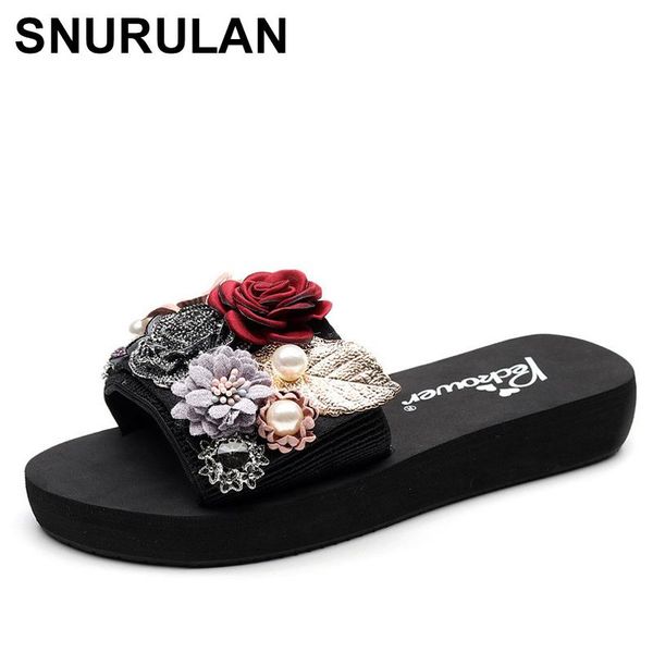 fashion beach shoes women summer high platform sandals waterproof wedge handmade slippers flower, Black
fashion beach shoes women summer high platform sandals waterproof wedge handmade slippers flower, Black