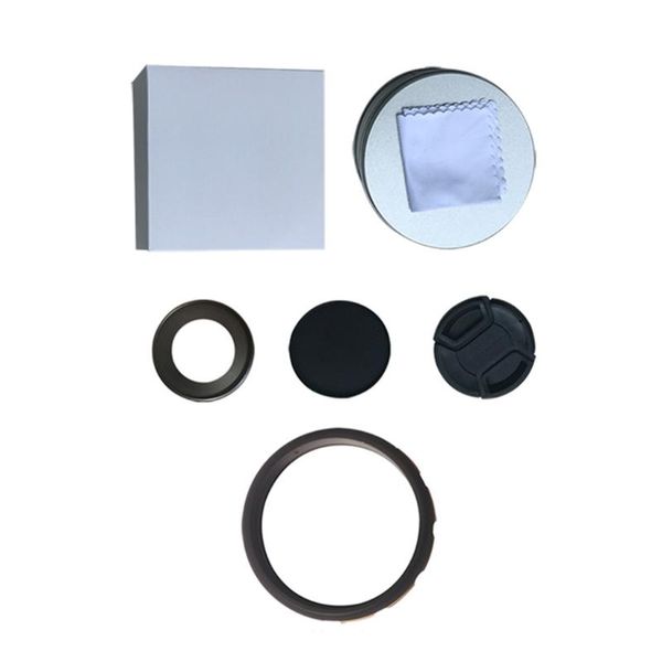 lens adapters & mounts 52mm screw mount adapter ring kit with macro front cap rear ,black
lens adapters & mounts 52mm screw mount adapter ring kit with macro front cap rear ,black