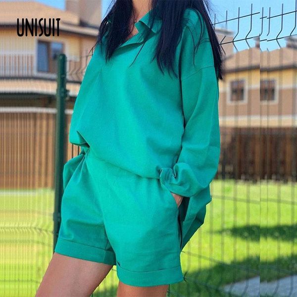women's tracksuits women elegant turn-down collar long sleeve and shorts suit spring summer fashion two piece sets female casual loose, Gray
women's tracksuits women elegant turn-down collar long sleeve and shorts suit spring summer fashion two piece sets female casual loose, Gray