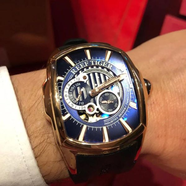 wristwatches 2021 reef tiger/rt sports men's automatic wristwatch mechanical rubber 100m waterproof watches big dial clcok men rga3069s, Slivery;brown
wristwatches 2021 reef tiger/rt sports men's automatic wristwatch mechanical rubber 100m waterproof watches big dial clcok men rga3069s, Slivery;brown