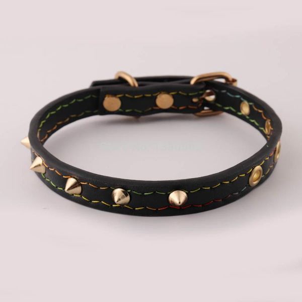 dog cat pet adjustable leather rivet spiked studs puppy collar neck strap leash collars & leashes
dog cat pet adjustable leather rivet spiked studs puppy collar neck strap leash collars & leashes