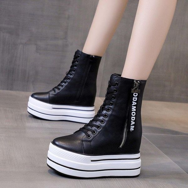 boots high-women's 2021 inner increase thick-soled fashion wild outdoor sports casual shoes white, Black
boots high-women's 2021 inner increase thick-soled fashion wild outdoor sports casual shoes white, Black