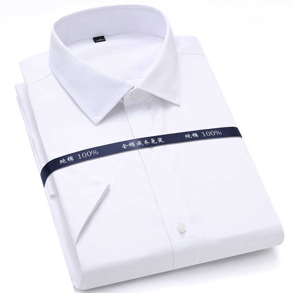 summer non iron pure cotton mens formal dress shirts white short sleeve business office regular fit breathable p0812, White;black
summer non iron pure cotton mens formal dress shirts white short sleeve business office regular fit breathable p0812, White;black