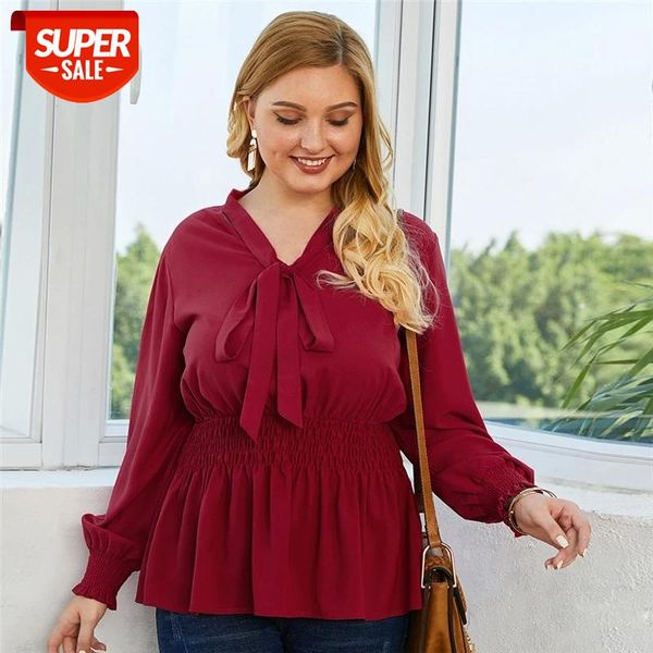 spring summer plus size solid office lady women full sleeve bow elastic waist shirt 2020 new #ia5r, White
spring summer plus size solid office lady women full sleeve bow elastic waist shirt 2020 new #ia5r, White
