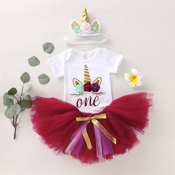 3pcs infant baby girls 1st birthday outfit party romper lace tutu skirt cake smash headband outfit 0-18m, White
3pcs infant baby girls 1st birthday outfit party romper lace tutu skirt cake smash headband outfit 0-18m, White