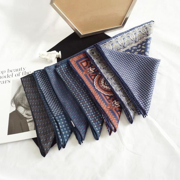 scarves 18 casual silk scarf small square men's and women's all-match twill suit business, Blue;gray
scarves 18 casual silk scarf small square men's and women's all-match twill suit business, Blue;gray