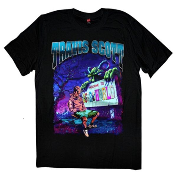 astroworld printed male women t-shirt rapper travis scott summer crew neck tees short sleeved, White;black
astroworld printed male women t-shirt rapper travis scott summer crew neck tees short sleeved, White;black