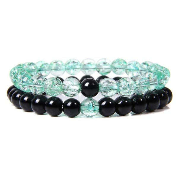 beaded, strands trendy multicolor cracked crystal beaded bracelets for women men healing reiki quartzs couple bracelet set exquisite jewelry, Black
beaded, strands trendy multicolor cracked crystal beaded bracelets for women men healing reiki quartzs couple bracelet set exquisite jewelry, Black
