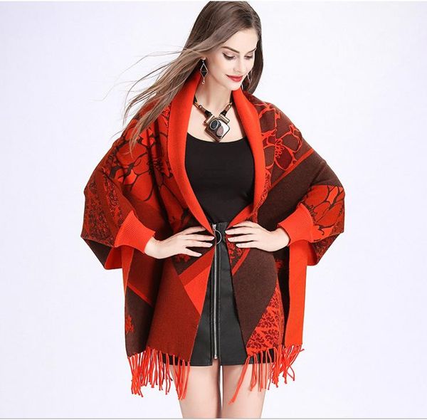 scarves 9999 fashion autumn ladies sweater tassel cape shawl bat sleeve cardigan coat knitted wraps, Blue;gray
scarves 9999 fashion autumn ladies sweater tassel cape shawl bat sleeve cardigan coat knitted wraps, Blue;gray