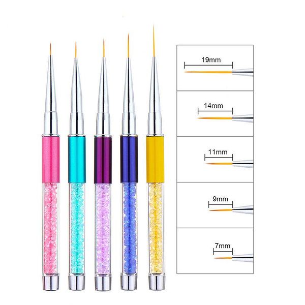 nail brushes drawing liner pen set diy art supplier color uv gel painting brush kit accessories profession tool, Yellow
nail brushes drawing liner pen set diy art supplier color uv gel painting brush kit accessories profession tool, Yellow