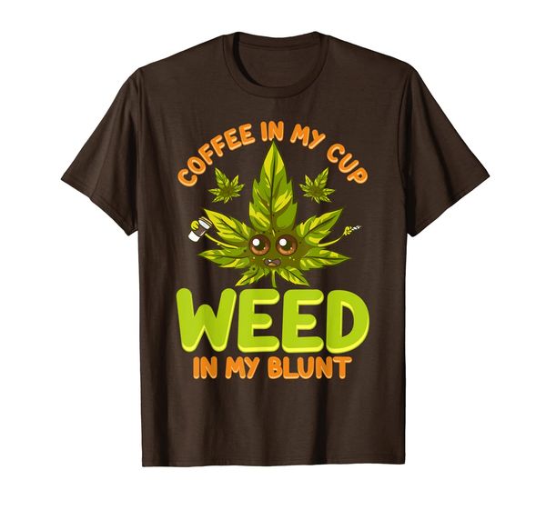 coffee in my cup weed in my blunt t-shirt funny 420 shirt, White;black
coffee in my cup weed in my blunt t-shirt funny 420 shirt, White;black
