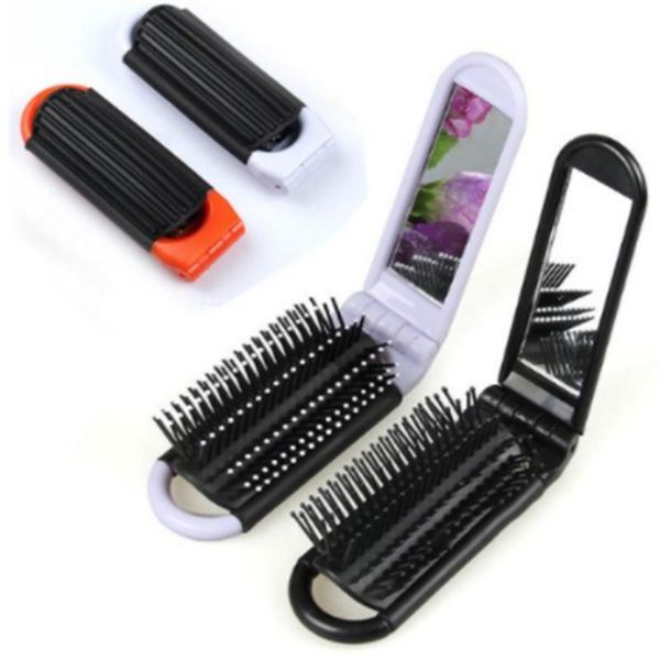 hair brushes 1pc profional travel comb portable folding b with mirror compact poet size purse, Silver
hair brushes 1pc profional travel comb portable folding b with mirror compact poet size purse, Silver