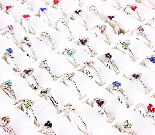 qianbei 50pcs/set whole mixed lots shiny crystal rhinestone rings kid children engagement wedding bridal finger ring jewelry, Silver
qianbei 50pcs/set whole mixed lots shiny crystal rhinestone rings kid children engagement wedding bridal finger ring jewelry, Silver