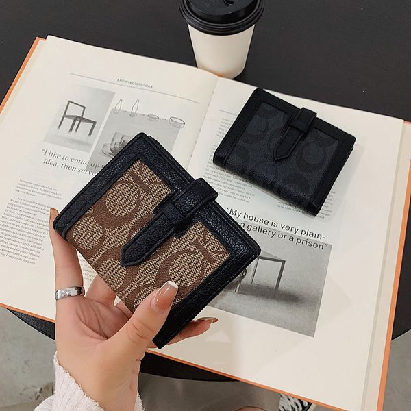 wallet female ins student short wallet 2021 new coin purse card holder versatile bag good-looking simple fashion, Brown;gray
wallet female ins student short wallet 2021 new coin purse card holder versatile bag good-looking simple fashion, Brown;gray