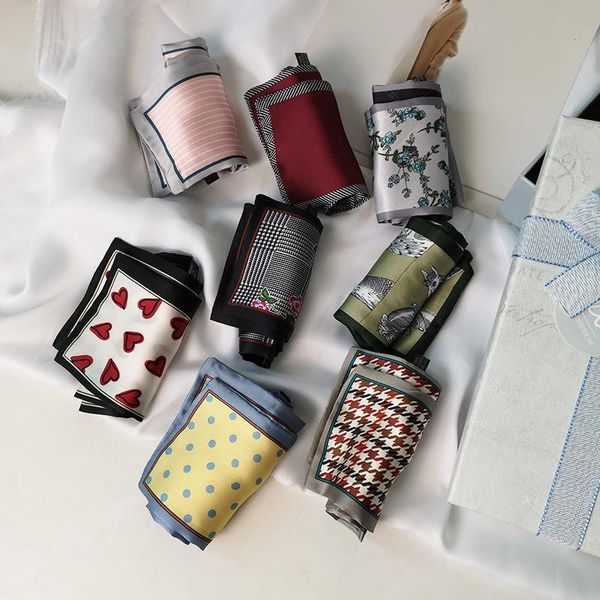 scarves silk scarf women shawls wraps fashion small hair neck hijabs foulard female lady bufanda seda mujer echarpe ete soie, Blue;gray
scarves silk scarf women shawls wraps fashion small hair neck hijabs foulard female lady bufanda seda mujer echarpe ete soie, Blue;gray