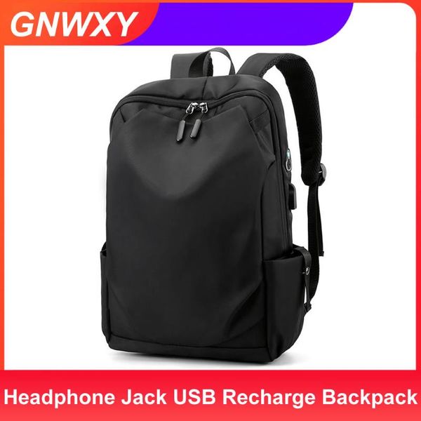 headphone jack portable design usb fast recharge large capacity nylon backpack simplicity light lapbackpacks for 15.6-inch
headphone jack portable design usb fast recharge large capacity nylon backpack simplicity light lapbackpacks for 15.6-inch