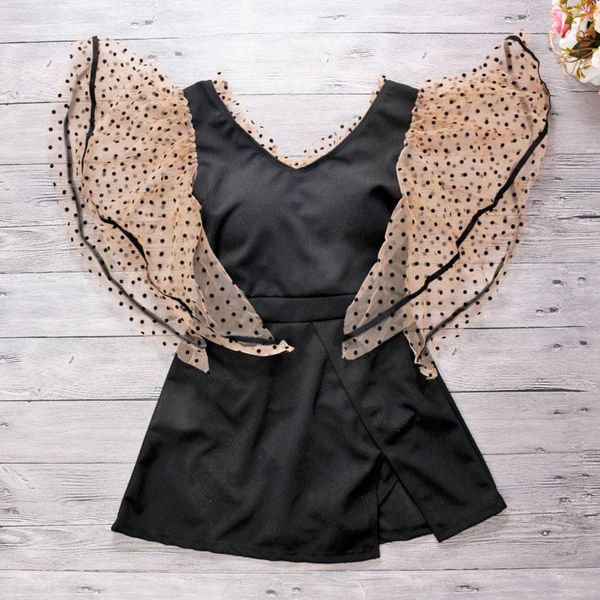 one-piece suits 2021 women black mesh dot bathing suit swim beach dress one piece swimwear bandage swimsuit ladies swimming
one-piece suits 2021 women black mesh dot bathing suit swim beach dress one piece swimwear bandage swimsuit ladies swimming