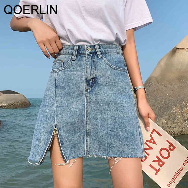 skirts vintage ripped high waist jeans women's summer hole split washed denim skirt side pocket zipper design mini skirts, Black
skirts vintage ripped high waist jeans women's summer hole split washed denim skirt side pocket zipper design mini skirts, Black