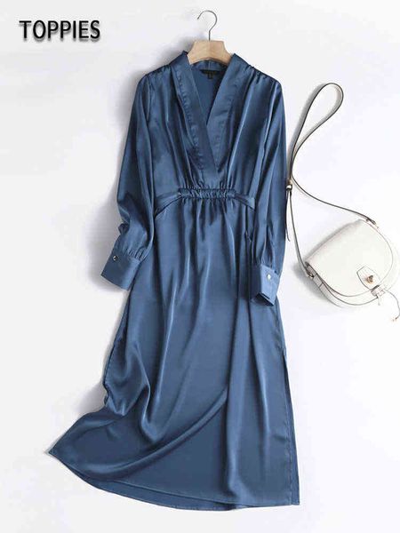ies women's 2021 autumn winter elegant party dress long sleeve a-line midi dress v-neck drawstring waist y1204, Black;gray
ies women's 2021 autumn winter elegant party dress long sleeve a-line midi dress v-neck drawstring waist y1204, Black;gray