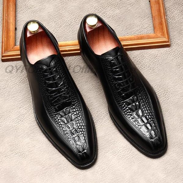 size 6-12 luxury men dress shoes real leather handmade black lace up mens brogue crocodile shoes wedding oxford shoes for men
size 6-12 luxury men dress shoes real leather handmade black lace up mens brogue crocodile shoes wedding oxford shoes for men