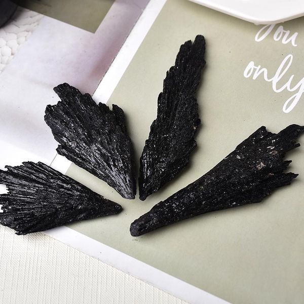 decorative objects & figurines 1pcs 100% natural black tourmaline wing shape mineral specimen irregular healing advanced collection eliminat
decorative objects & figurines 1pcs 100% natural black tourmaline wing shape mineral specimen irregular healing advanced collection eliminat