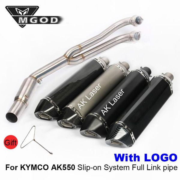 motorcycle exhaust system for kymco ak550 ak 550 muffler slip on full connect front link pipe db killer bike motorcross
motorcycle exhaust system for kymco ak550 ak 550 muffler slip on full connect front link pipe db killer bike motorcross