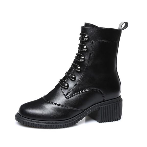 boots fashion women's 2021 autumn and winter all-match casual thick heel, Black
boots fashion women's 2021 autumn and winter all-match casual thick heel, Black