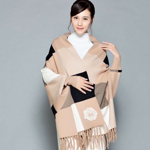 wrap korean version cape women autumn and winter with sleeve fur plaid scarf dual purpose imitation mink velvet tassel cape coat, Blue;gray
wrap korean version cape women autumn and winter with sleeve fur plaid scarf dual purpose imitation mink velvet tassel cape coat, Blue;gray