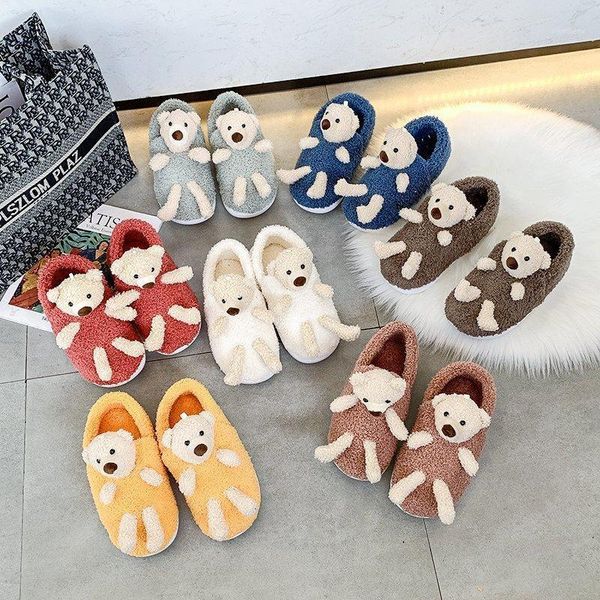 women winter home slippers cartoon bears shoes cute non-slip soft warm house indoor bedroom lovers1, Black
women winter home slippers cartoon bears shoes cute non-slip soft warm house indoor bedroom lovers1, Black