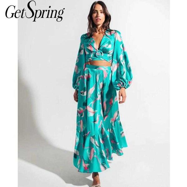 getspring women set shirt skirt sets v-neck lantern sleeve short blouse high waist asymmetry skirts printing 210601, White
getspring women set shirt skirt sets v-neck lantern sleeve short blouse high waist asymmetry skirts printing 210601, White