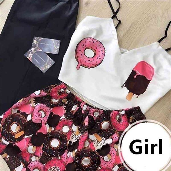 Print Pajamas Set Women Sexy Cute Animal Print Pyjamas Sleevele Sleep Shorts Spaghetti Strap Lace Pijama Suit Sleepwear Homewear, Black;red
Print Pajamas Set Women Sexy Cute Animal Print Pyjamas Sleevele Sleep Shorts Spaghetti Strap Lace Pijama Suit Sleepwear Homewear, Black;red