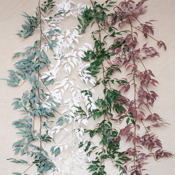 decorative flowers & wreaths diy silk hanging eucalyptus garland wedding party simulation artificial wicker leaves vine decorations 170cm ra
decorative flowers & wreaths diy silk hanging eucalyptus garland wedding party simulation artificial wicker leaves vine decorations 170cm ra