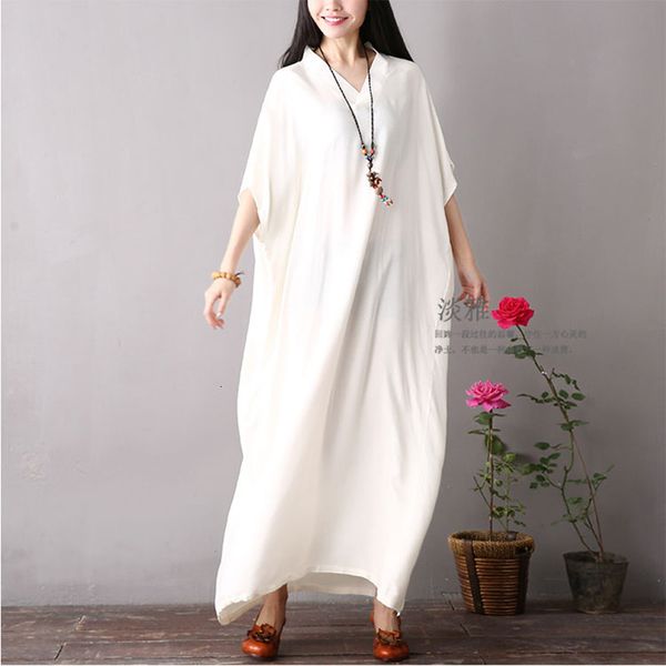 dress summer art bachelor women of great porte dressed in cotton lines with garnish on v bat color solid female long robe lq62 wyt5, Black;gray
dress summer art bachelor women of great porte dressed in cotton lines with garnish on v bat color solid female long robe lq62 wyt5, Black;gray