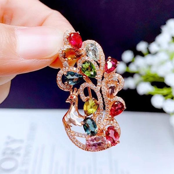 pendant necklaces ricki fine jewelry inlaid natural tourmaline trendy two wear peacock girl necklace support test, Silver
pendant necklaces ricki fine jewelry inlaid natural tourmaline trendy two wear peacock girl necklace support test, Silver