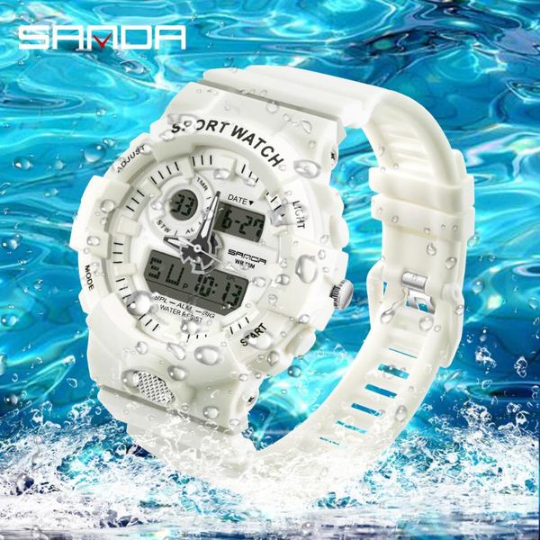 wristwatches sanda men's watch military g style sports waterproof s digital relogio masculino, Slivery;brown
wristwatches sanda men's watch military g style sports waterproof s digital relogio masculino, Slivery;brown