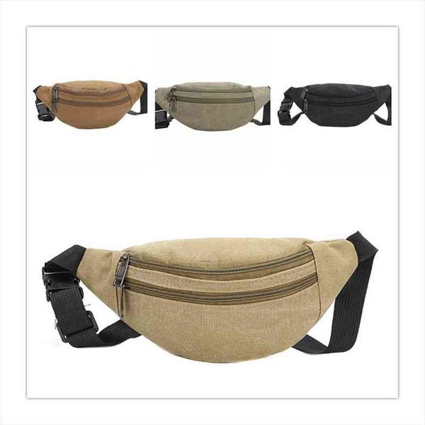 casual canvas waist functional bags durable mobile phone men women double zipper convenient crossbody
casual canvas waist functional bags durable mobile phone men women double zipper convenient crossbody