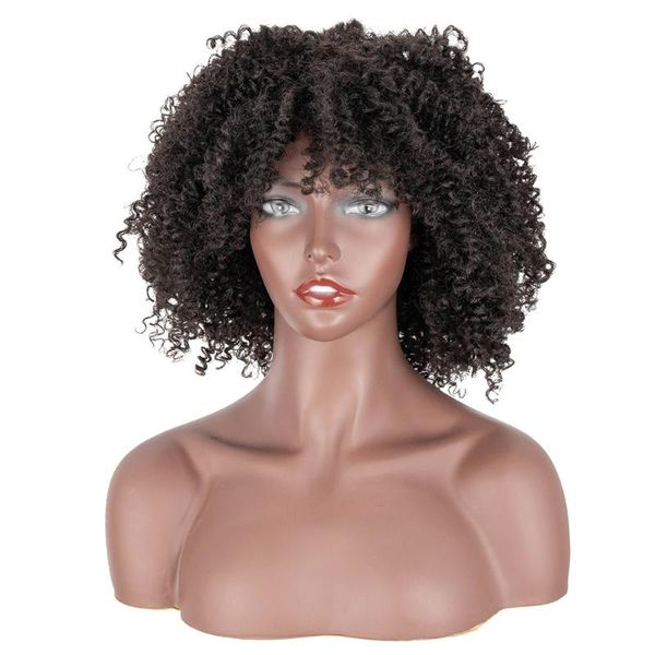 synthetic wigs afro kinky curly short for women high temperature fiber blonde mixed brown 5 colors avialiable, Black
synthetic wigs afro kinky curly short for women high temperature fiber blonde mixed brown 5 colors avialiable, Black