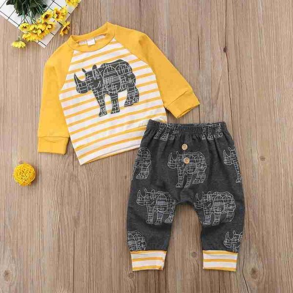 toddler baby boys girl animal striped yellow t-shirt+harem pant clothes 2pcs outfit cartoon autumn set clothing sets, White
toddler baby boys girl animal striped yellow t-shirt+harem pant clothes 2pcs outfit cartoon autumn set clothing sets, White