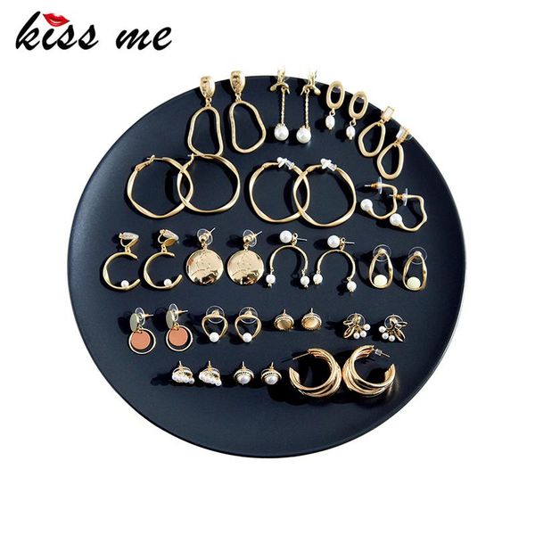 stud kissme gold color earrings for women girls imitation pearl alloy set minimalist fashion jewelry 2021 arrivals, Golden;silver
stud kissme gold color earrings for women girls imitation pearl alloy set minimalist fashion jewelry 2021 arrivals, Golden;silver