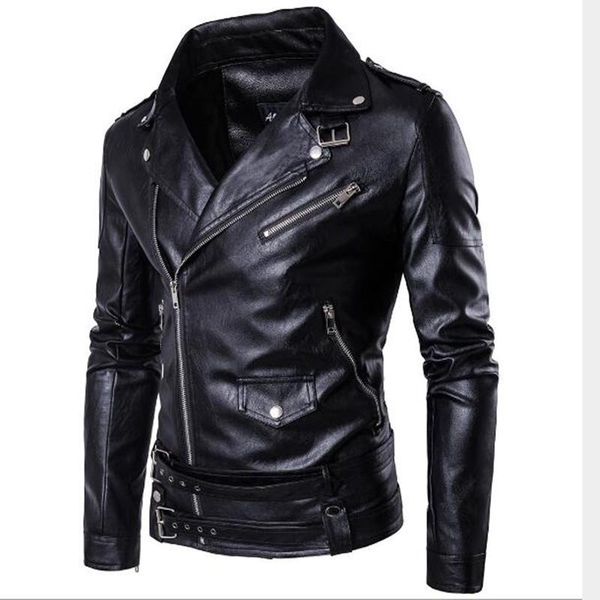 men's fur & faux fashion motorcycle leather jacket men slim fit oblique zipper pu jackets coats black 4xl 5xl
men's fur & faux fashion motorcycle leather jacket men slim fit oblique zipper pu jackets coats black 4xl 5xl