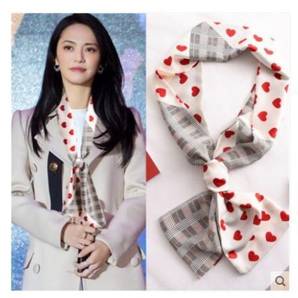 9htb mother's cravat day goddess's day gift silk female spring and autumn foreign style fashion korean versatile ties decorative s, Black;gray
9htb mother's cravat day goddess's day gift silk female spring and autumn foreign style fashion korean versatile ties decorative s, Black;gray